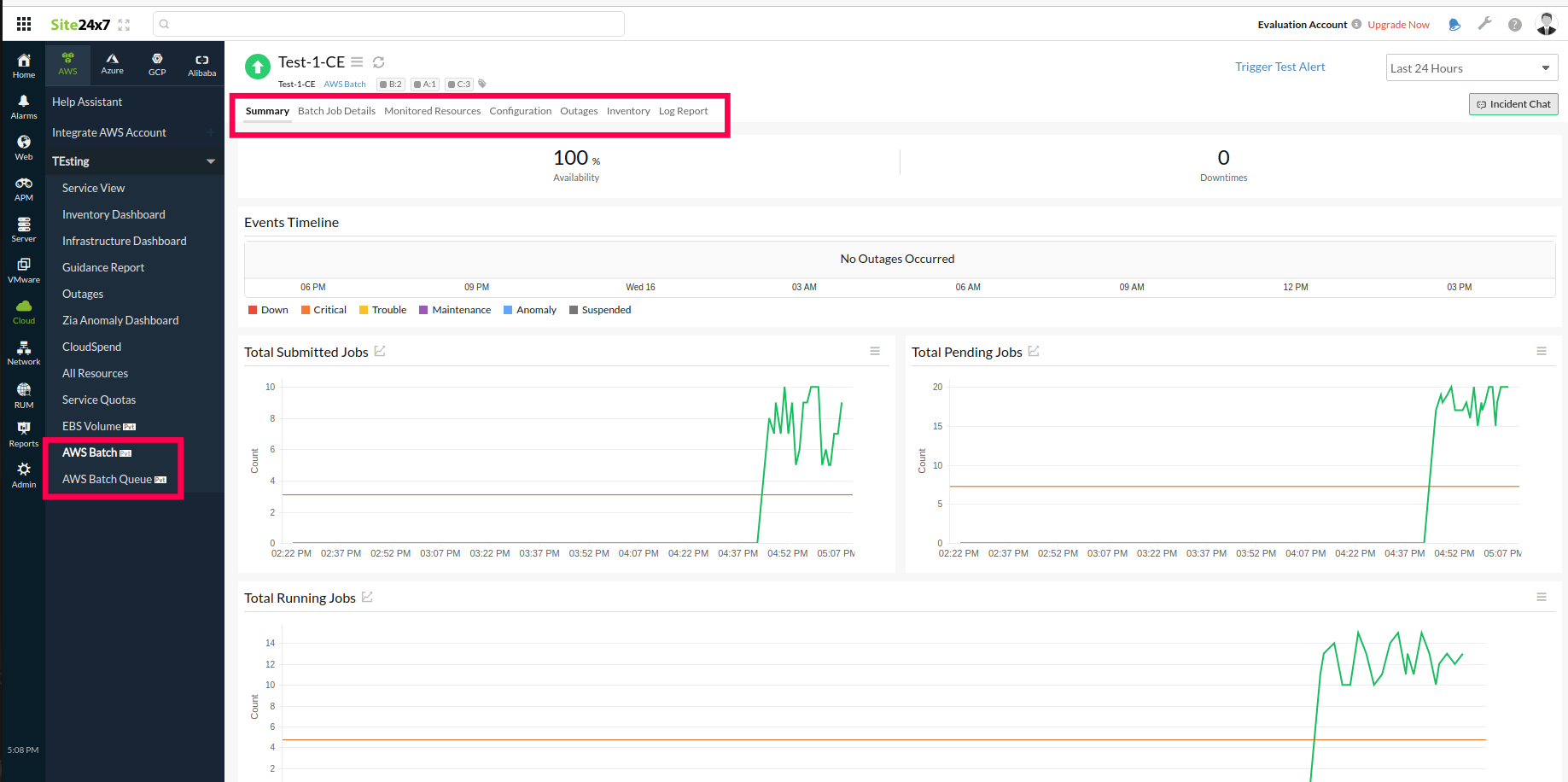 aws batch monitoring